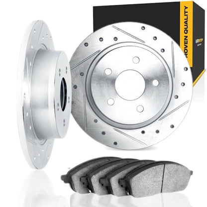 Rotor Set Rear for Volkswagen Jetta (1994–1996) ALX-PAU-DF-7502-74013-CLA2