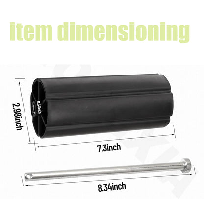 Deck Roller & Pin for Husqvarna FD52M EZ5221 EZ5224 EZ5426 EZ6124 (52" 54" 61")