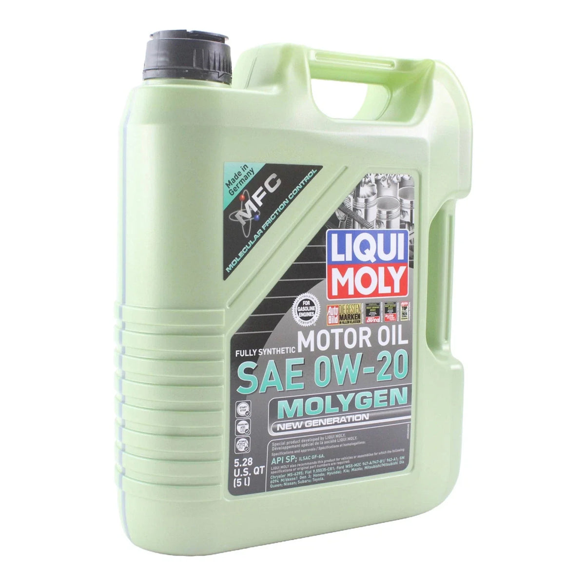 Set of 3 Liqui Moly Molygen 0W-20 Engine Motor Oil (15L)