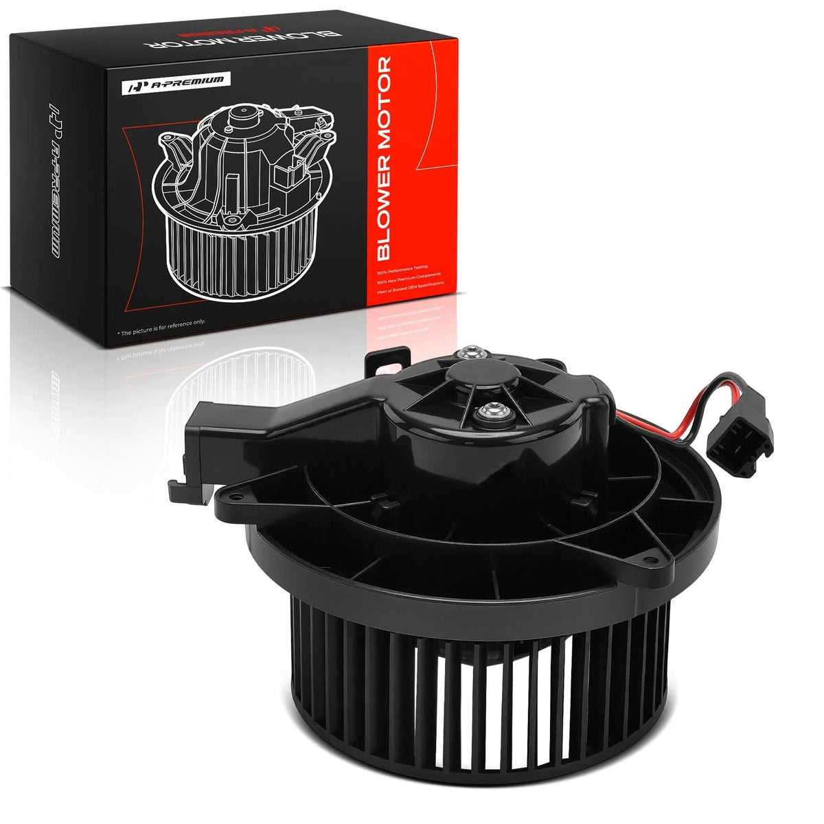 Front HVAC Blower Motor w/Fan Cage for Honda Pilot, Acura MDX (2016–2022) 79310TZ5A42, 79310-TZ5-A42, PM4124