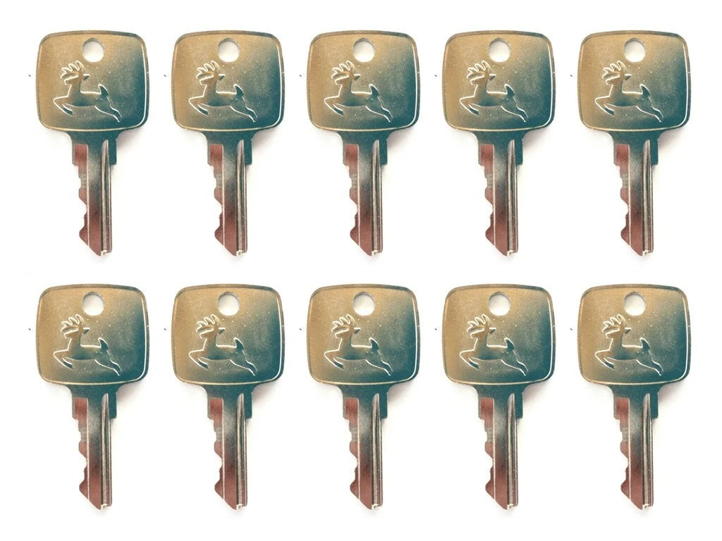 50pc Ignition Key for JD Backhoes Loaders Tractors AR51481
