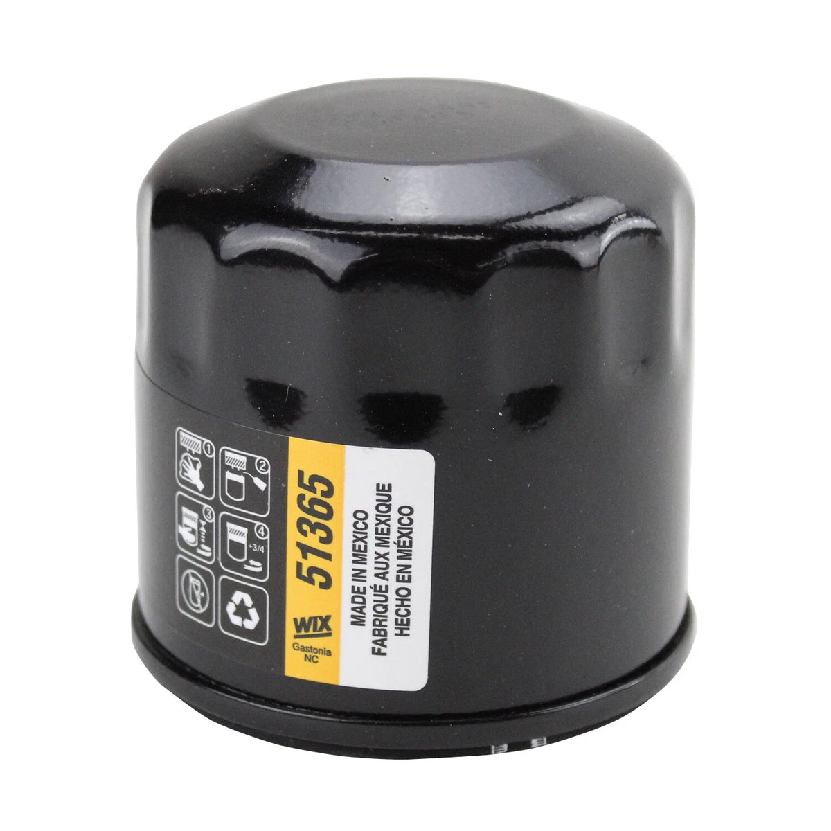 WIX Engine Oil Filter 51365 for Ford Honda Mazda Mercury Nissan Polaris Renault