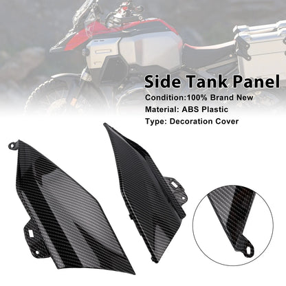 Side Gas Tank Middle Panel Fairing Cowl for BMW R1300GS (2024–2025) Carbon A9
