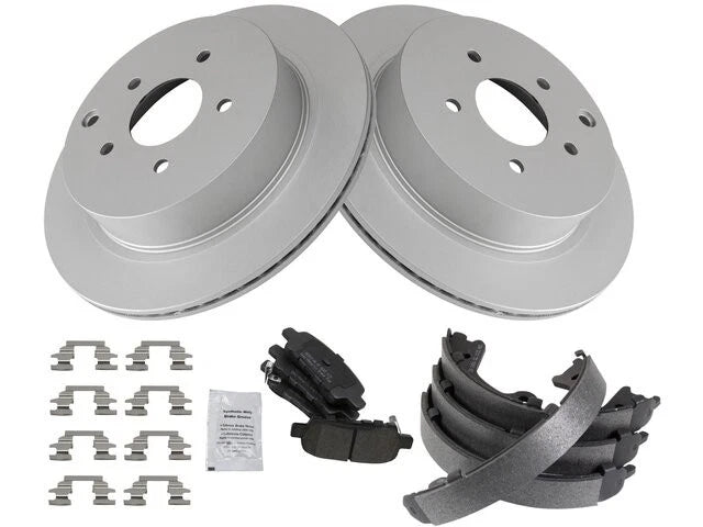 Set of 4 Brake Pads and Rotors for Infiniti M37 (2011–2013) 59523HSCN