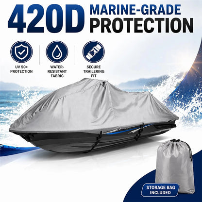 Jet Ski Cover for Sea Doo Bombardier GTI (1997–2000) Trailerable