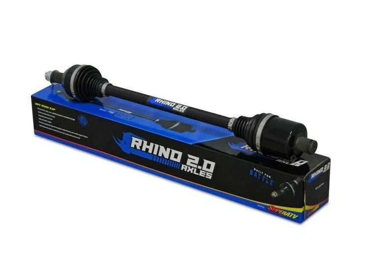 SuperATV Rhino 2.0 Heavy Duty Front Axle for Yamaha YXZ (2016–2023)