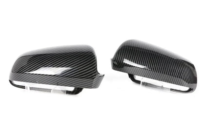 Pair of Rearview Mirror Cap Covers for Audi A4 B7 (2005–2008) Carbon Look