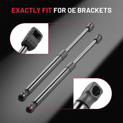 Set of 2 Front Hood Struts for Honda Accord Crosstour (2010–2015)