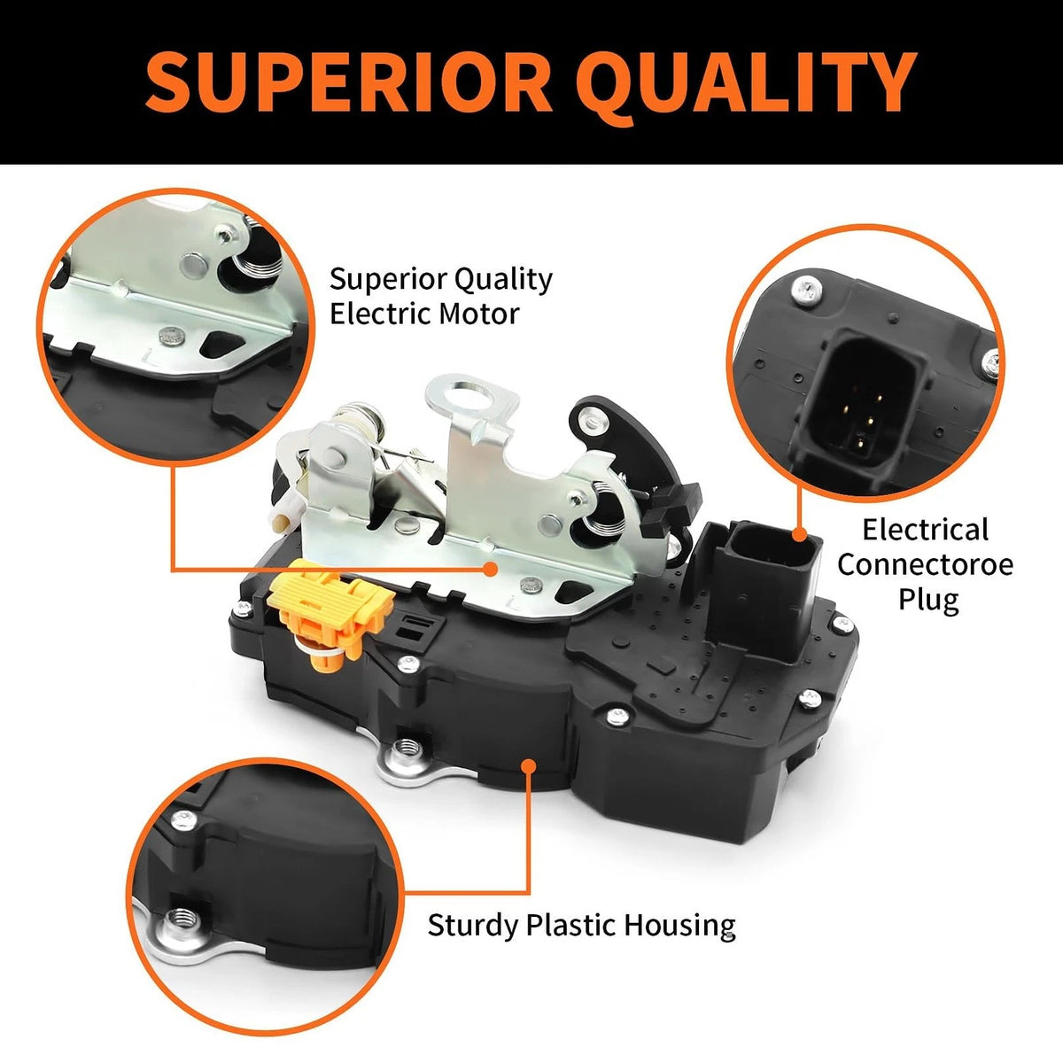 Set of 4 Door Lock Actuators for Sierra Yukon