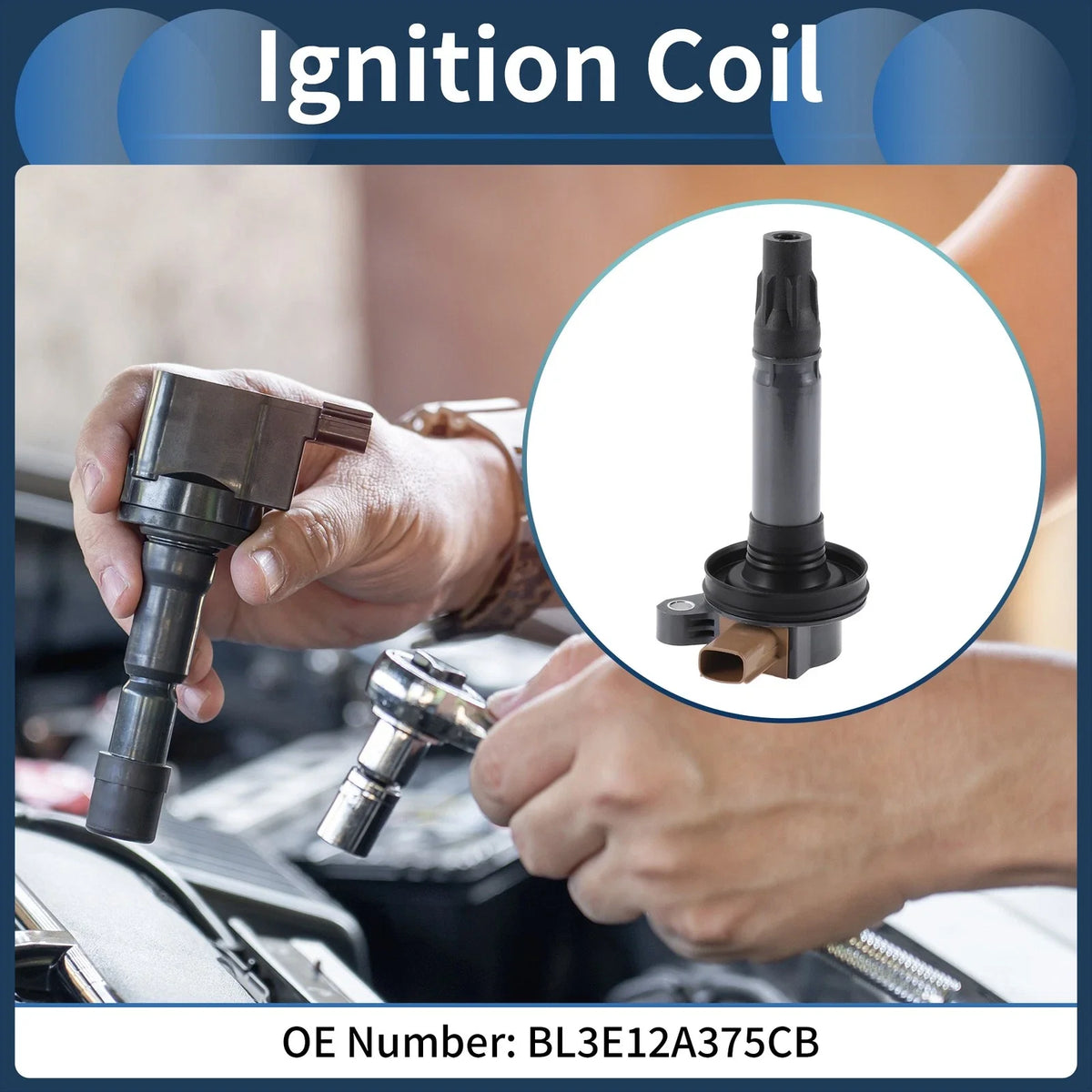 Ignition Coil Pack No.BL3E12A375CB for Ford Explorer (2013–2019)