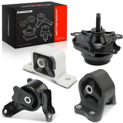 Set of 4 Engine Motor & Transmission Mounts for Honda Element (2003–2006) - 50810S7D003, 50810S9A013, 50840S6M981, 50840S7C980