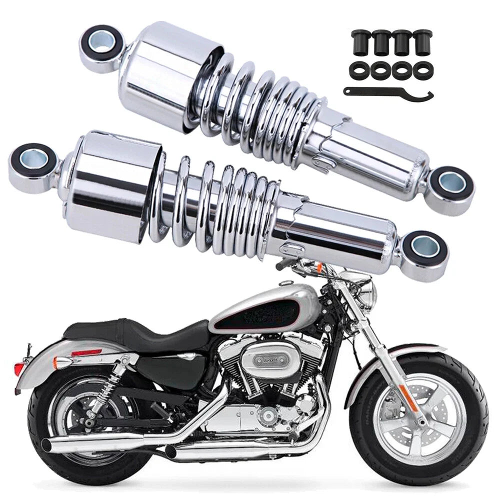 Rear Shock Absorber for Harley Touring Dyna Sportster 883 1200 (10.5")