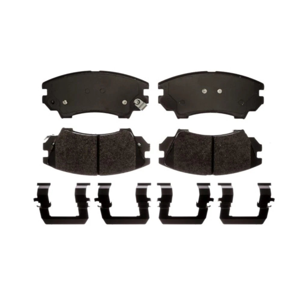 Set of 4 Disc Brake Pads for Chevy Camaro (2010–2015) 19366011, OLX-ACD17D1404MHPVF1-CL360A51