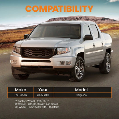 2 Inch Suspension Lift Kit for Honda Ridgeline 4x4 (2006–2014)