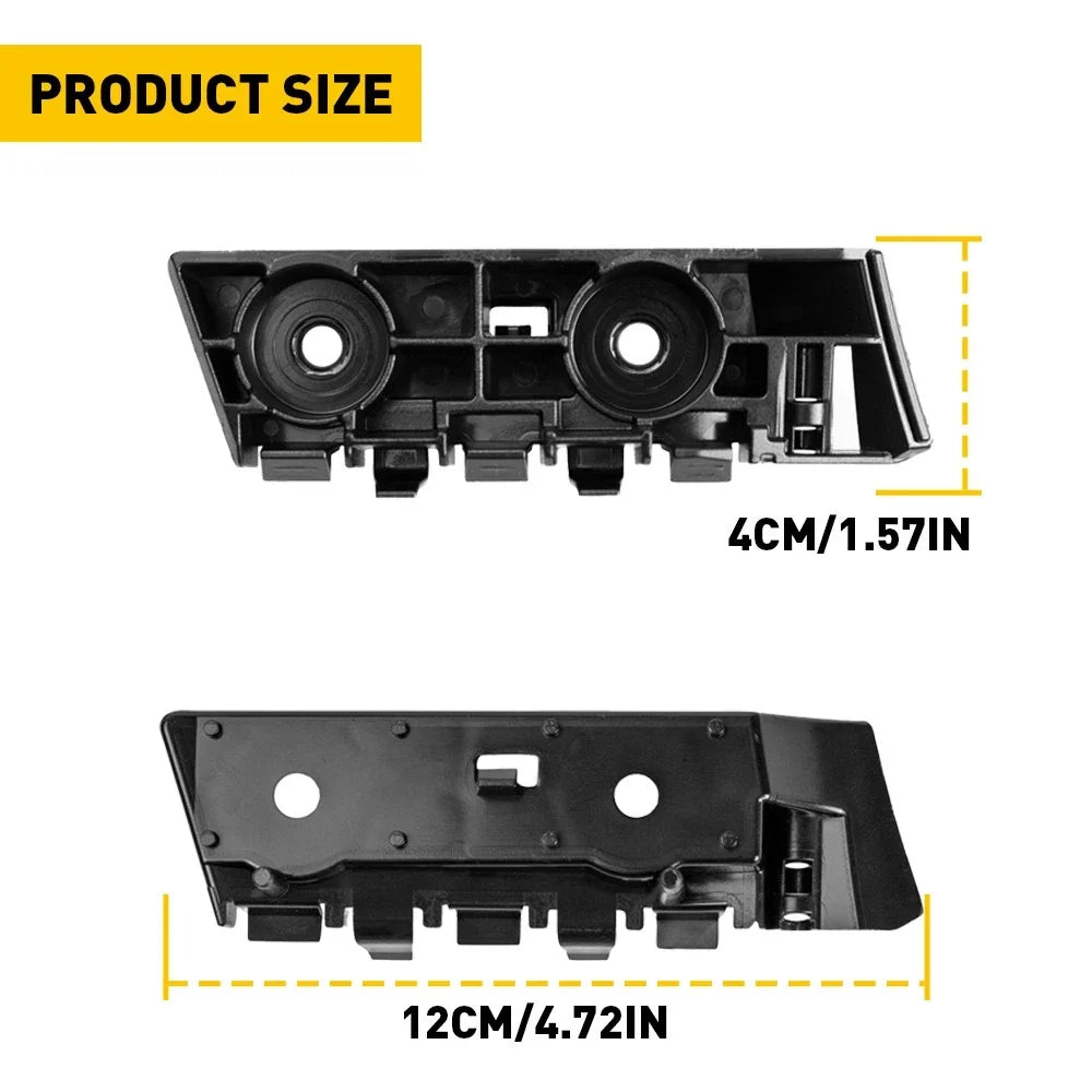 Set of 2 Front Bumper Retainer Brackets for Ford Mustang (2015–2017)