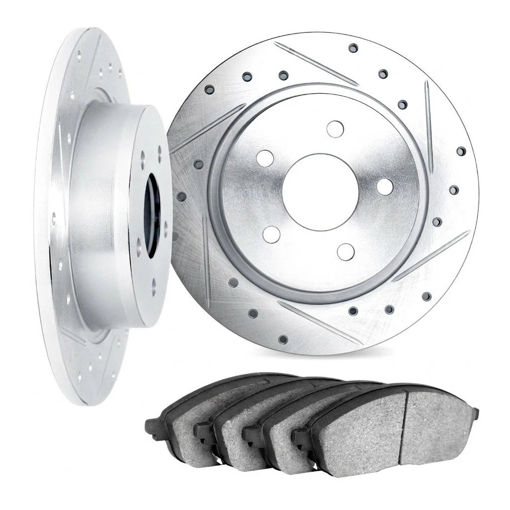 Rotor Set Rear for Volkswagen Jetta (1994–1996) ALX-PAU-DF-7502-74013-CLA2