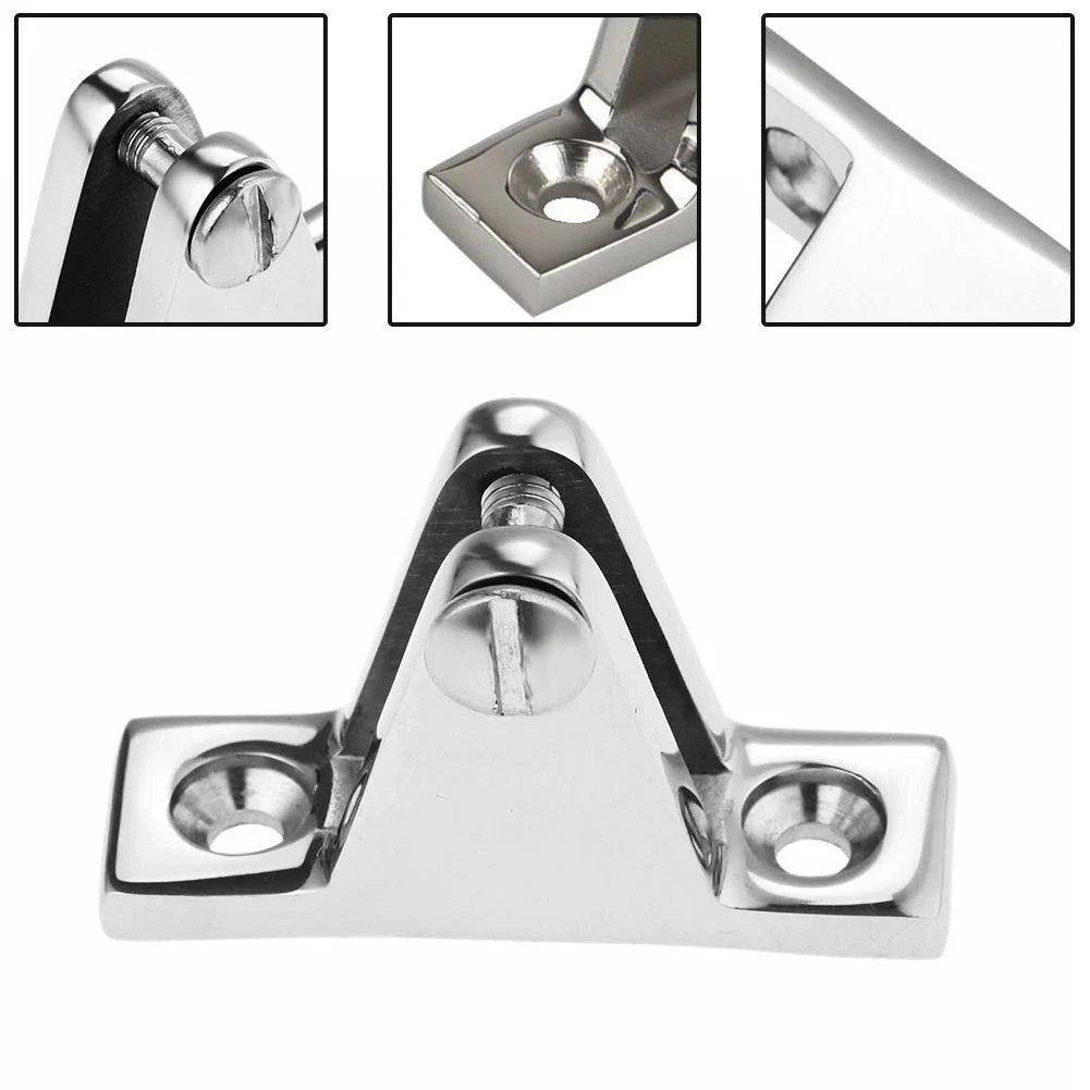 Deck Hinge for Marine Boat Cover Canopy (316 Stainless Steel)