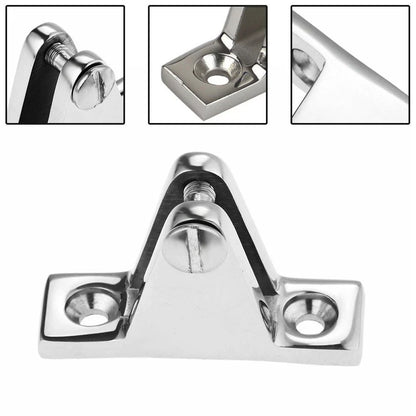 Deck Hinge for Marine Boat Cover Canopy (316 Stainless Steel)