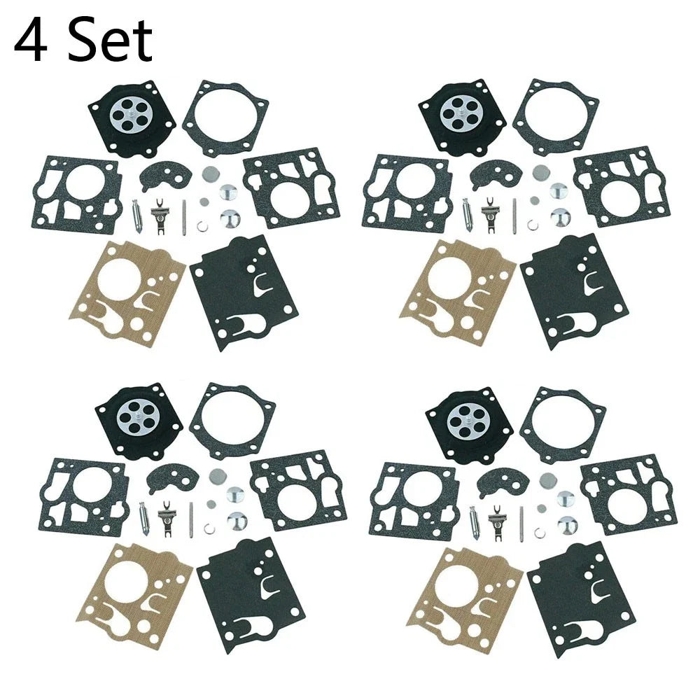 Set of 4 Carburetor Repair Kits for McCulloch Mac Promac 700 8200 PM 10 10-10 K10-SDC