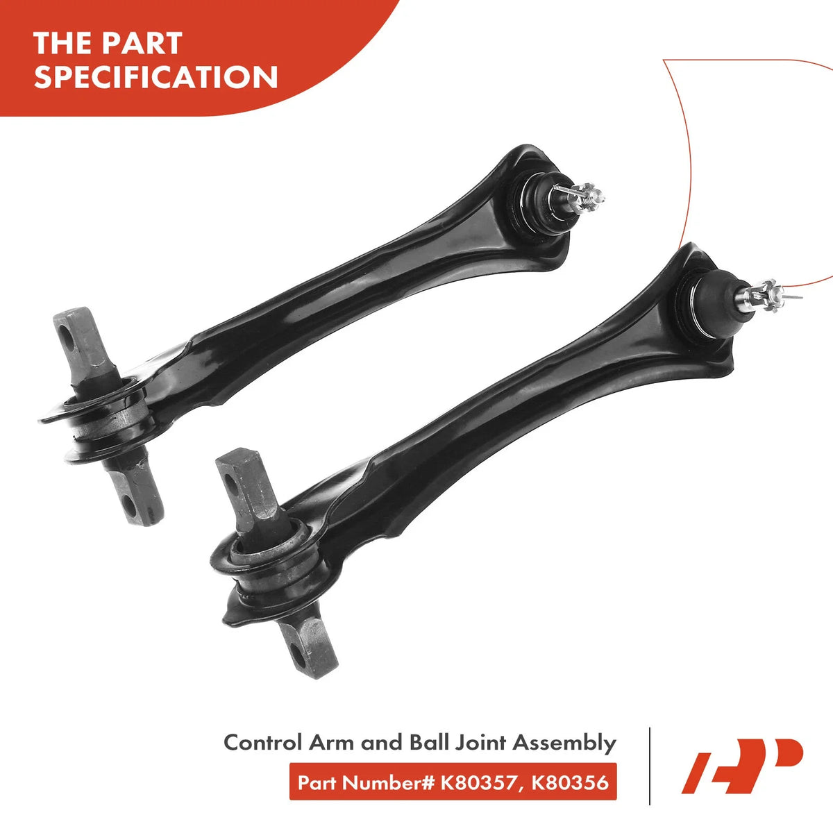 Set of 14 Front & Rear Upper Control Arms for Honda Accord (1994–1997)