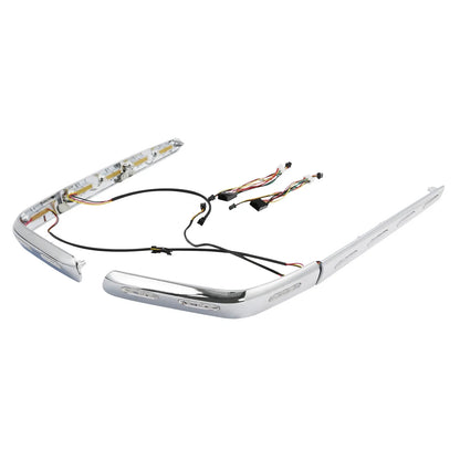 LED Saddlebag Trims Clear Lens for Honda Goldwing 1800 GL1800 (2001–2011)