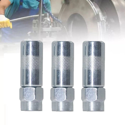3PC Grease Gun Coupler Set for Heavy Duty 1/8 In. NPT Nozzle