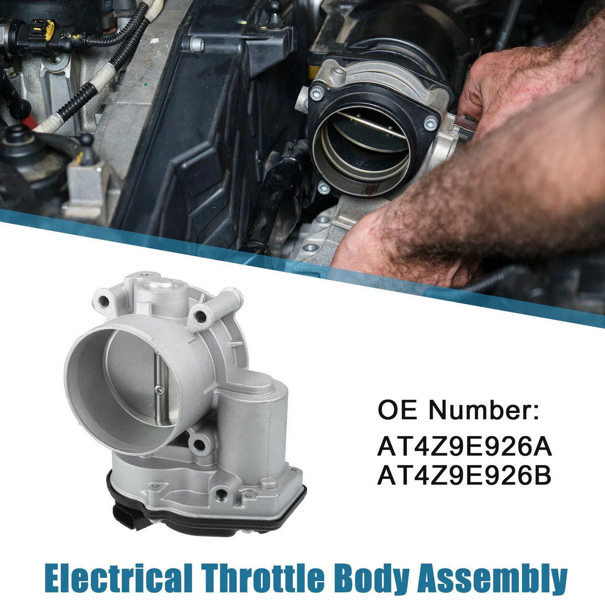 Throttle Body Assembly for Ford F-150 (2015–2020) AT4Z9E926A/AT4Z9E926B