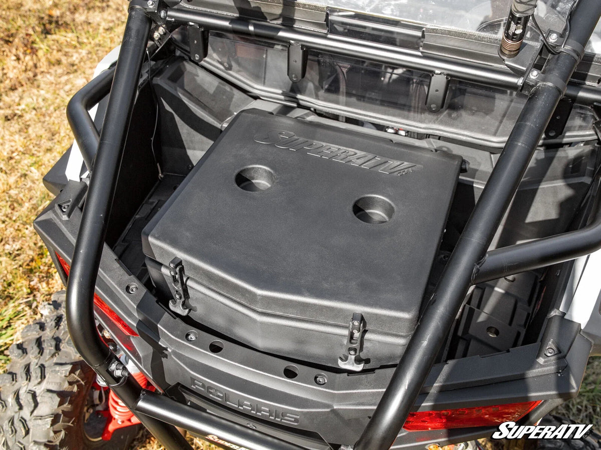 SuperATV Insulated Rear Cooler for Polaris RZR Trail S 900 / 1000 (2018–2023)