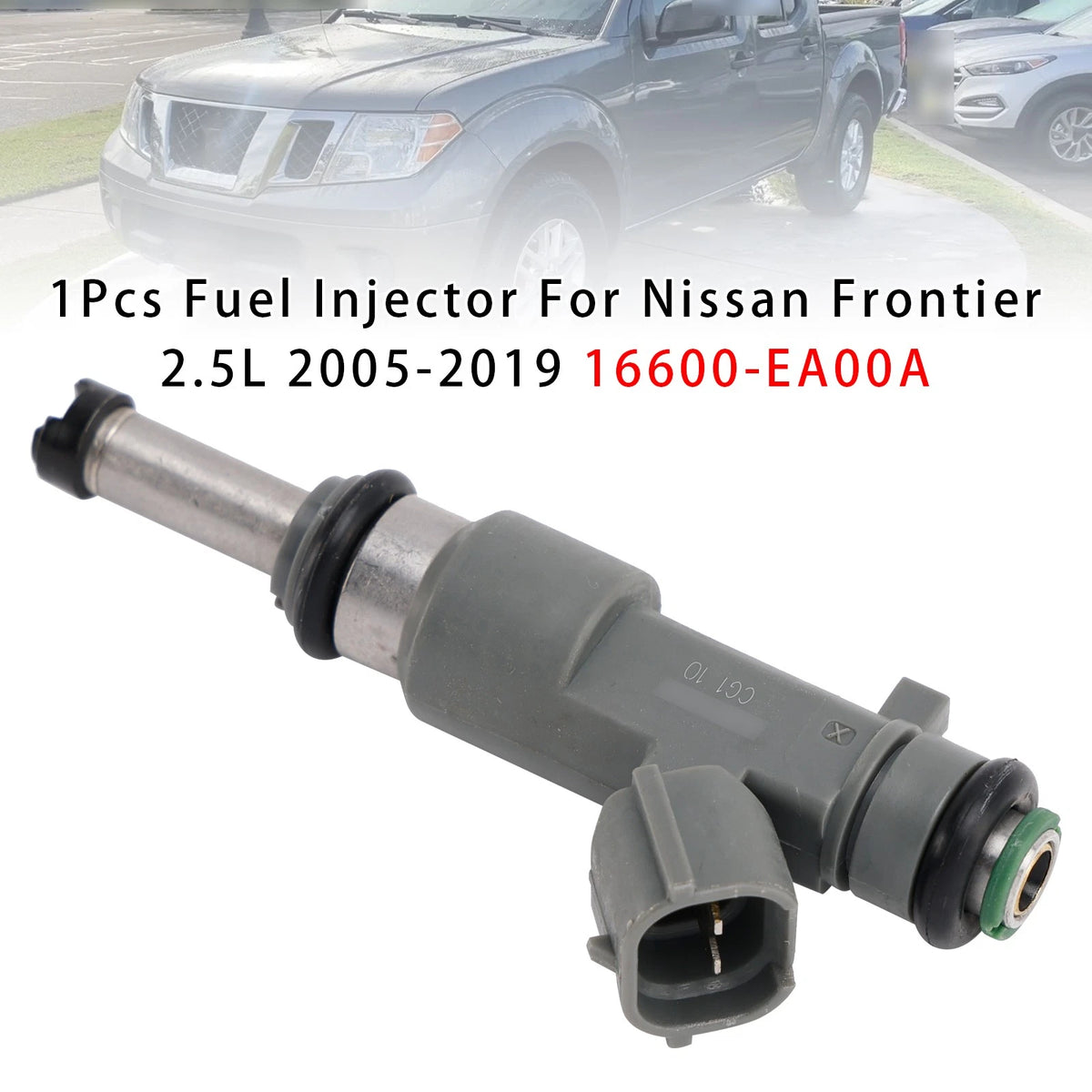 1Pcs Fuel Injector for Nissan Frontier (2005–2019) 16600-EA00A, FJ744
