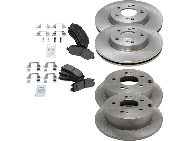 Brake Pad and Rotor Kit for Mitsubishi Galant (2004–2007, 2009) 55927NJCS