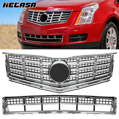 2Pcs Chrome Grille for Cadillac SRX (2013–2016)