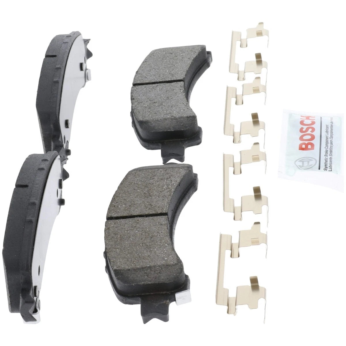 2X BE974H Brake Pad Set Rear for Chevy Express 3500 (2015–2020)