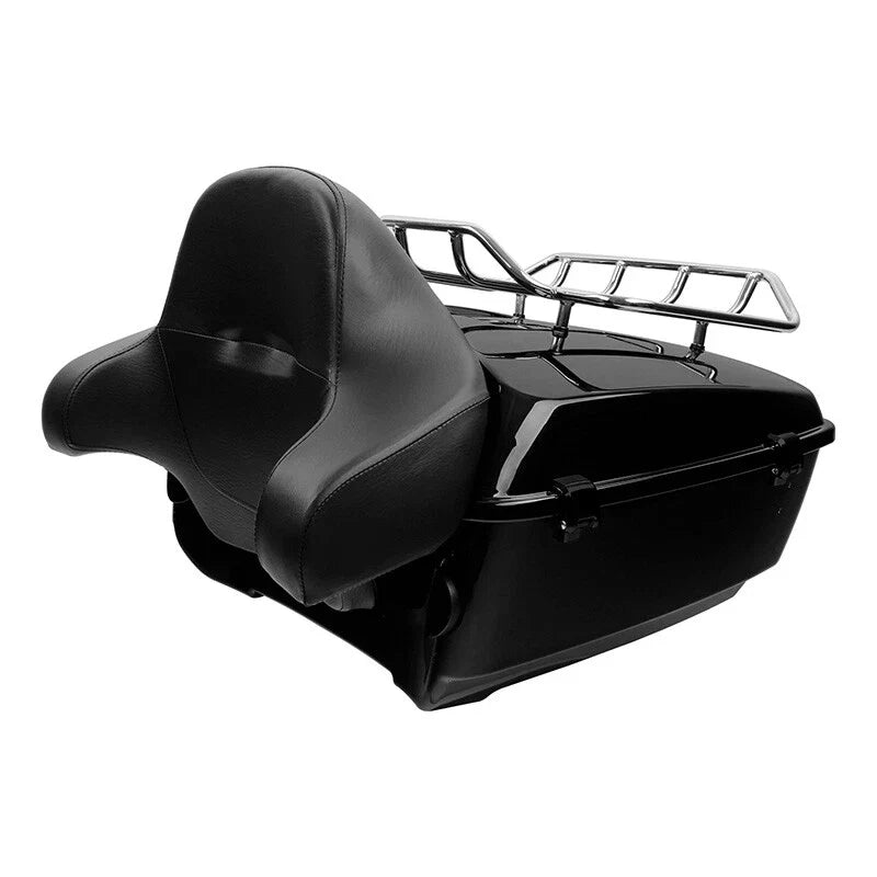 Trunk Backrest Pad Mount Rack for Harley Sport Glide FLSB (2018–2025)