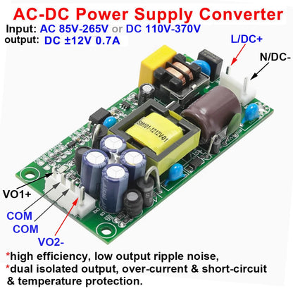 AC-DC Switching Power Supply Board Module ±12V 17W for Various Applications