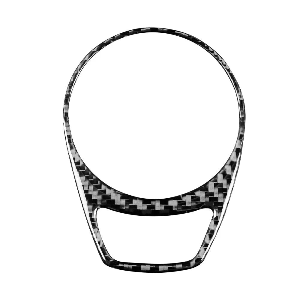Carbon Fiber FM Switch Panel Trim for BMW 650i 645Ci M6 (2004–2010)