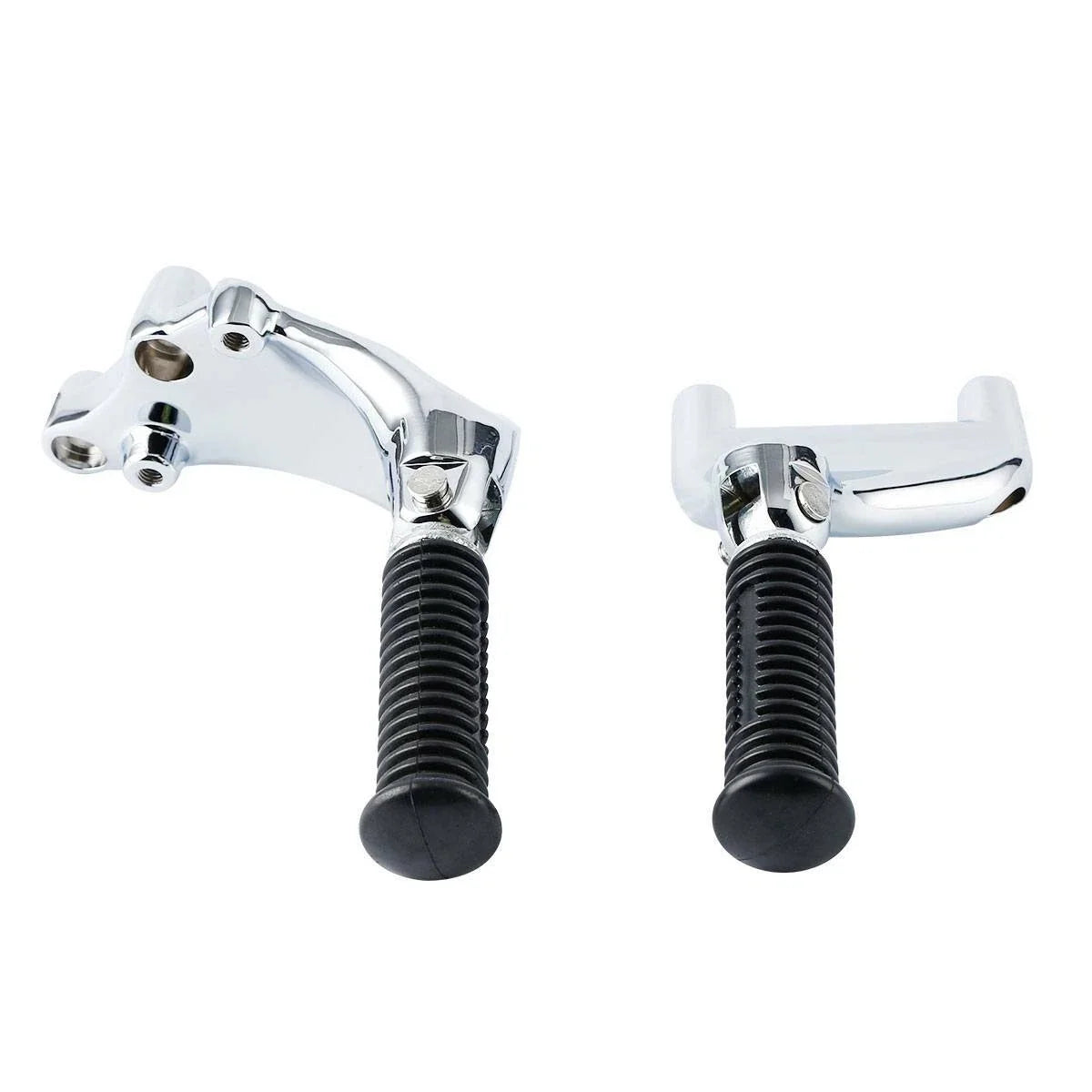 Chrome Passenger Footpegs for Harley Sportster Iron883 1200 (2014–2022)