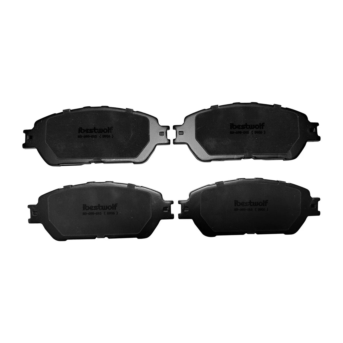 Set of 4 Ceramic Brake Pads for Toyota Sienna (2004–2010) P-906, P-995, D906, D995