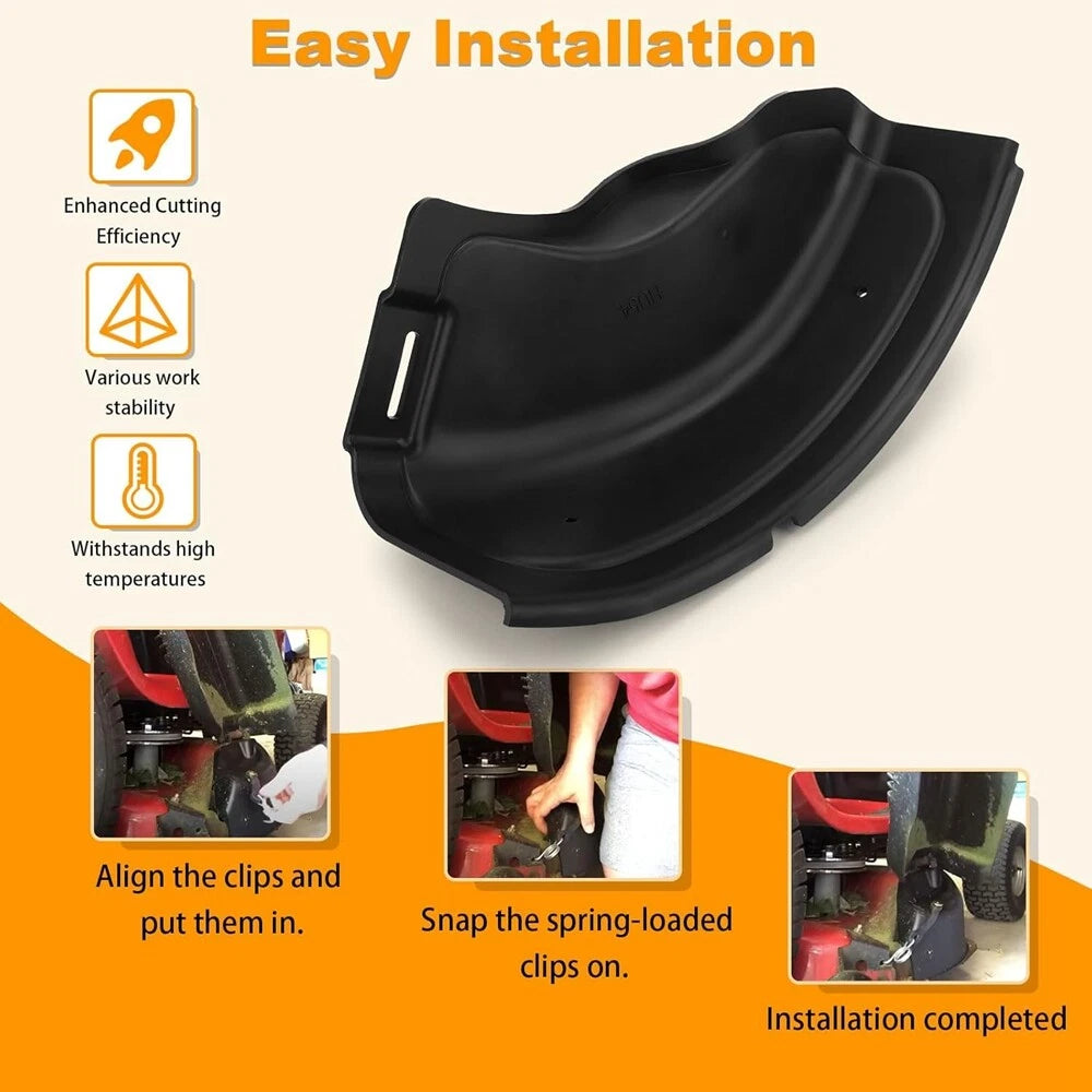 54-Inch Mulch Cover Kit for Husqvarna Lawn Tractor Deck (No Part Numbers)