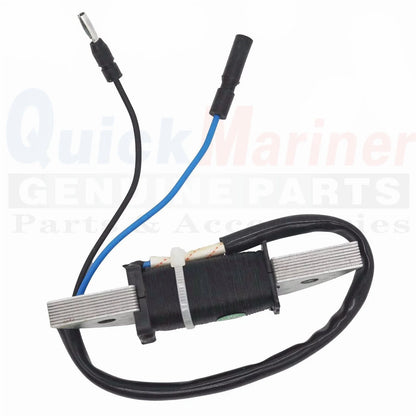 Charging Coil for Tohatsu 2 Stroke 6 8 9.8 HP Outboard (PN 3B2-06120-0, 3B2-06120)