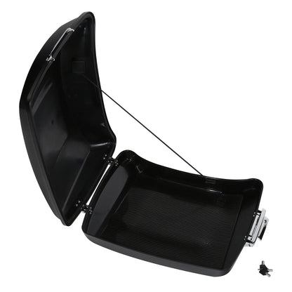 Razor Trunk for Harley Touring Electra Street Road Glide (2014–2025) Black Denim