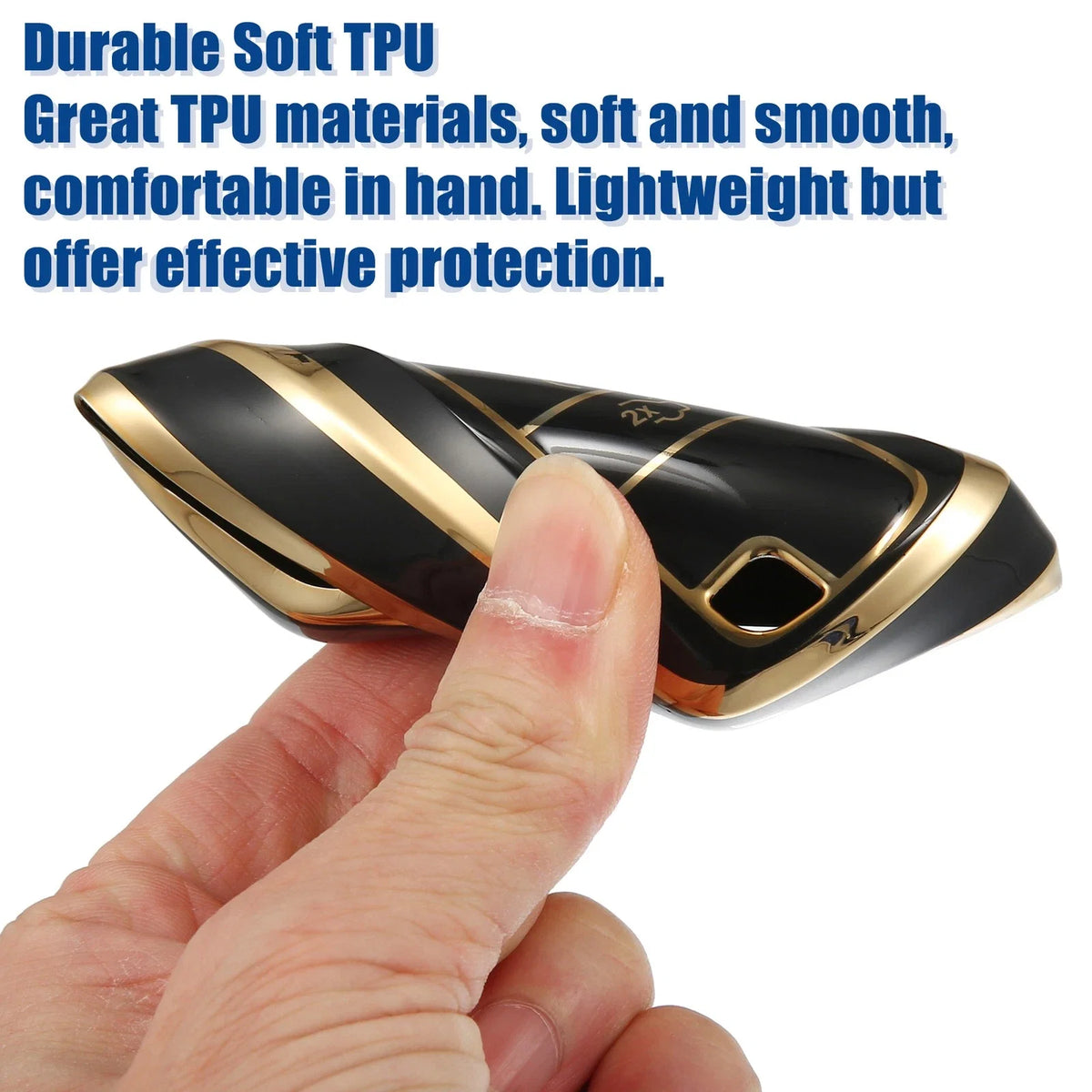 TPU 4 Button Keyless Entry Remote Cover for Ford Bronco (2021–2023)