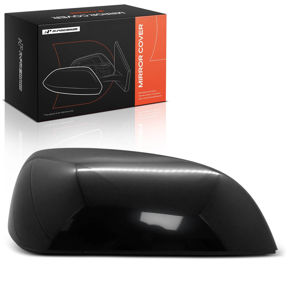 Passenger Side Mirror Cover Cap for Subaru Outback 2015-2017 (91059VA020, SU1327107)