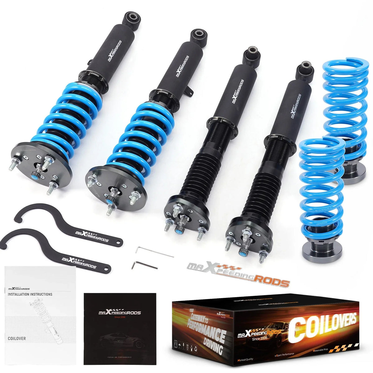 24 Way Damper Coilovers Struts for Lexus IS250/IS350 RWD (2014–2017)