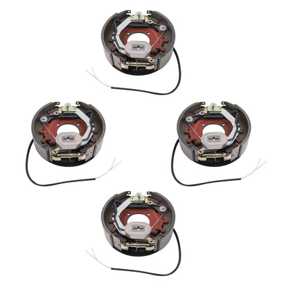 Set of 4 Electric Trailer Backing Plate Brakes for Dexter 8K Axle (8000)