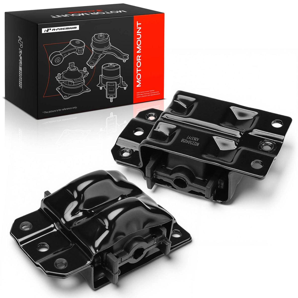 2X Engine Mount for Chevy Tahoe (1995–2000) GMC Yukon (1992–2000) 15592505, 15659350, 15659675, 15732188, A2637