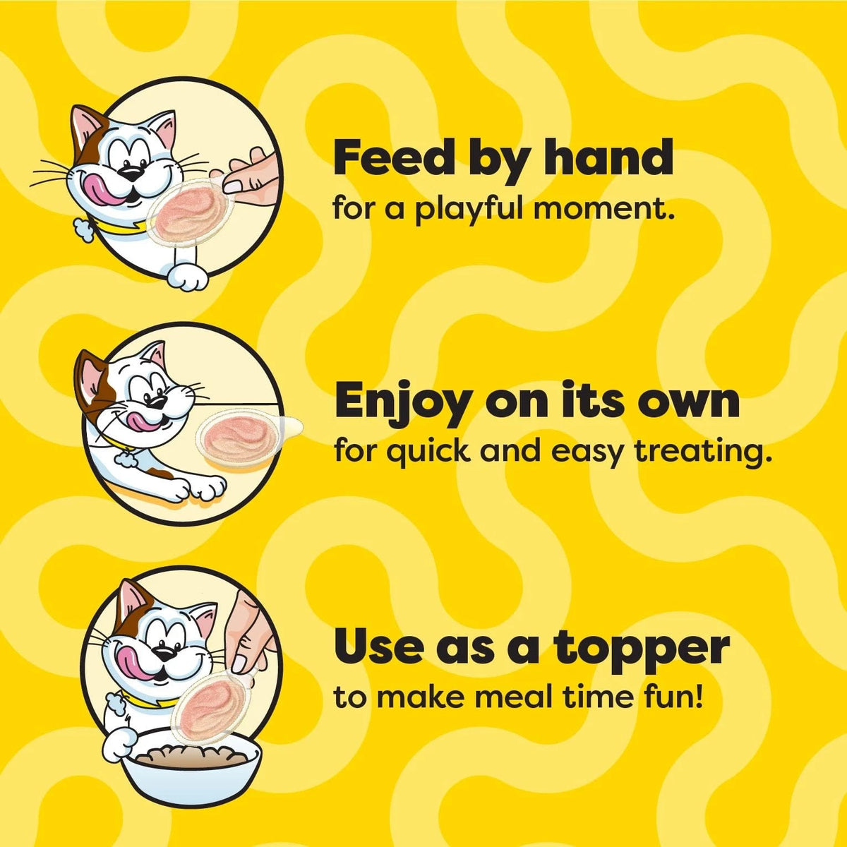 Temptations Lickable Spoons Soft Cat Treats for Cats (48 Count)