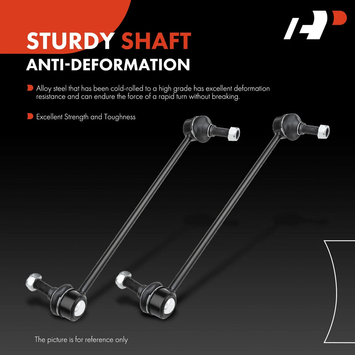 Set of 2 Front Side Sway Bar Links for Ford Fiesta (2011–2018) EcoSport (2018)