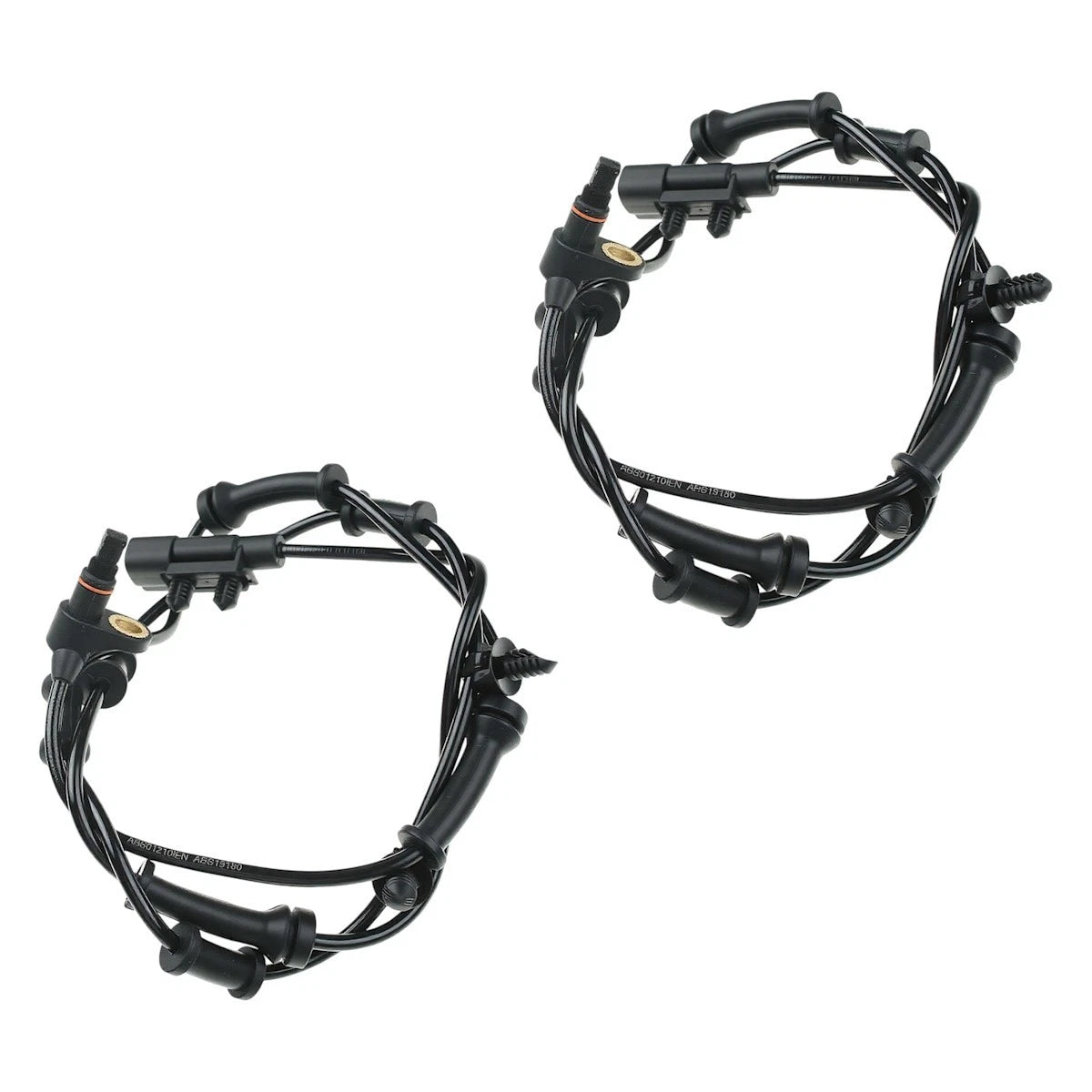 Set of 2 ABS Speed Sensors for (2018) - 18016165, 52060156AD, 68003281AA, 68003281AC, 68003281AD