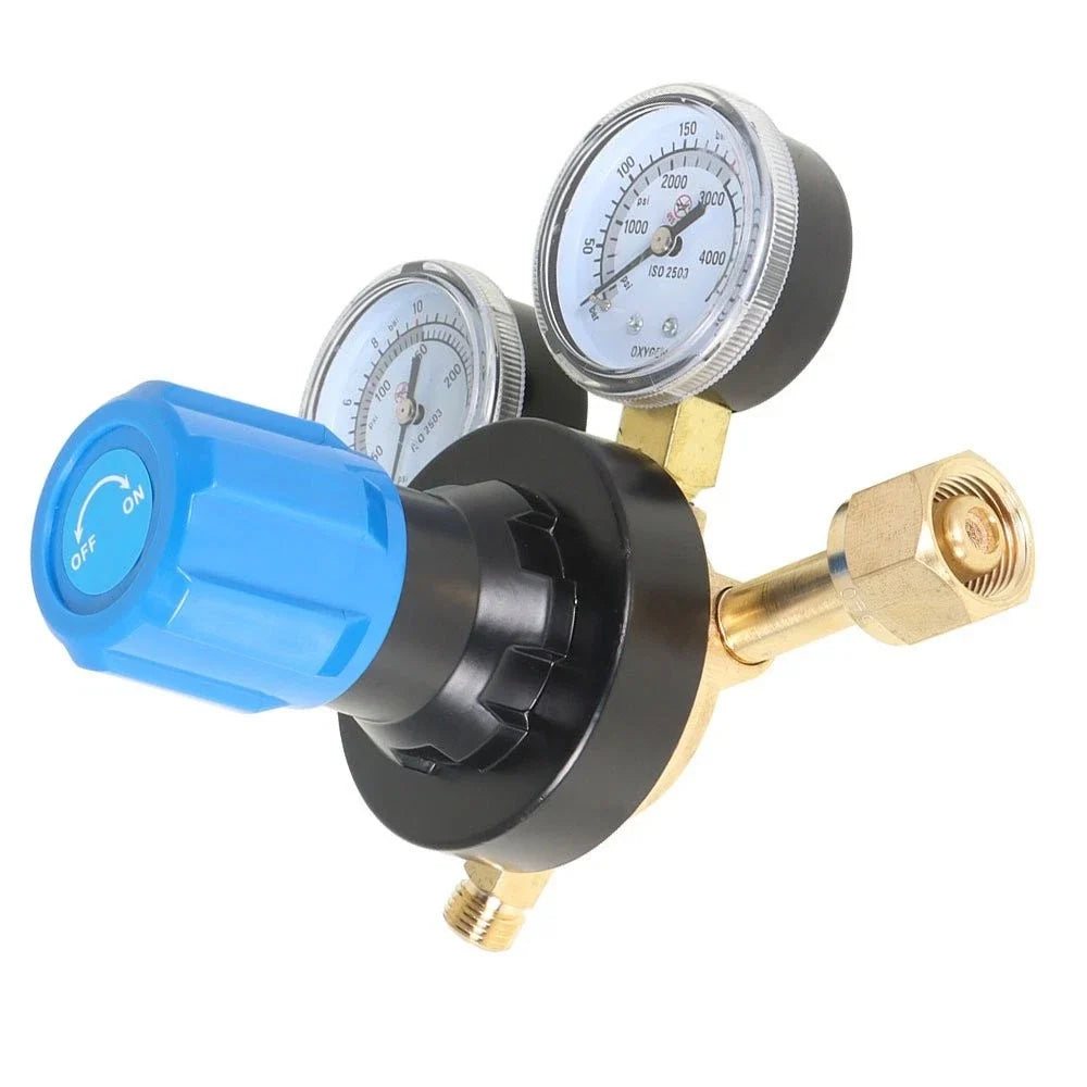 Oxygen Regulator Welding Gas Gauges for CGA540 (Max Inlet Pressure 3000 psi)