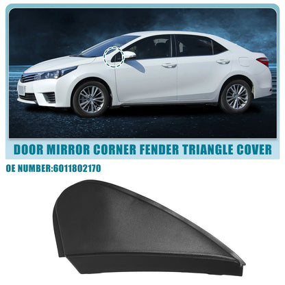 Left Car Mirror Corner Fender Triangle Cover No. 6011802170 for Toyota Corolla (2014–2019)